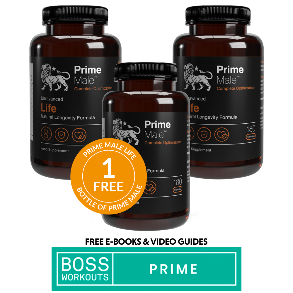Male Longevity Support Pack - 3 Months